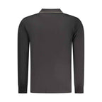 Coveri Moving Black Cotton Mens Polo Shirt