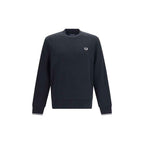 Fred Perry Black Cotton Sweatshirt