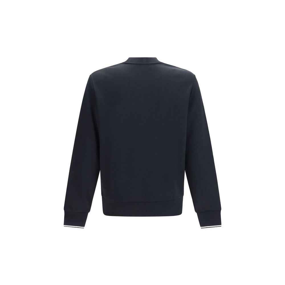 Fred Perry Black Cotton Sweatshirt