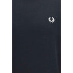 Fred Perry Black Cotton Sweatshirt