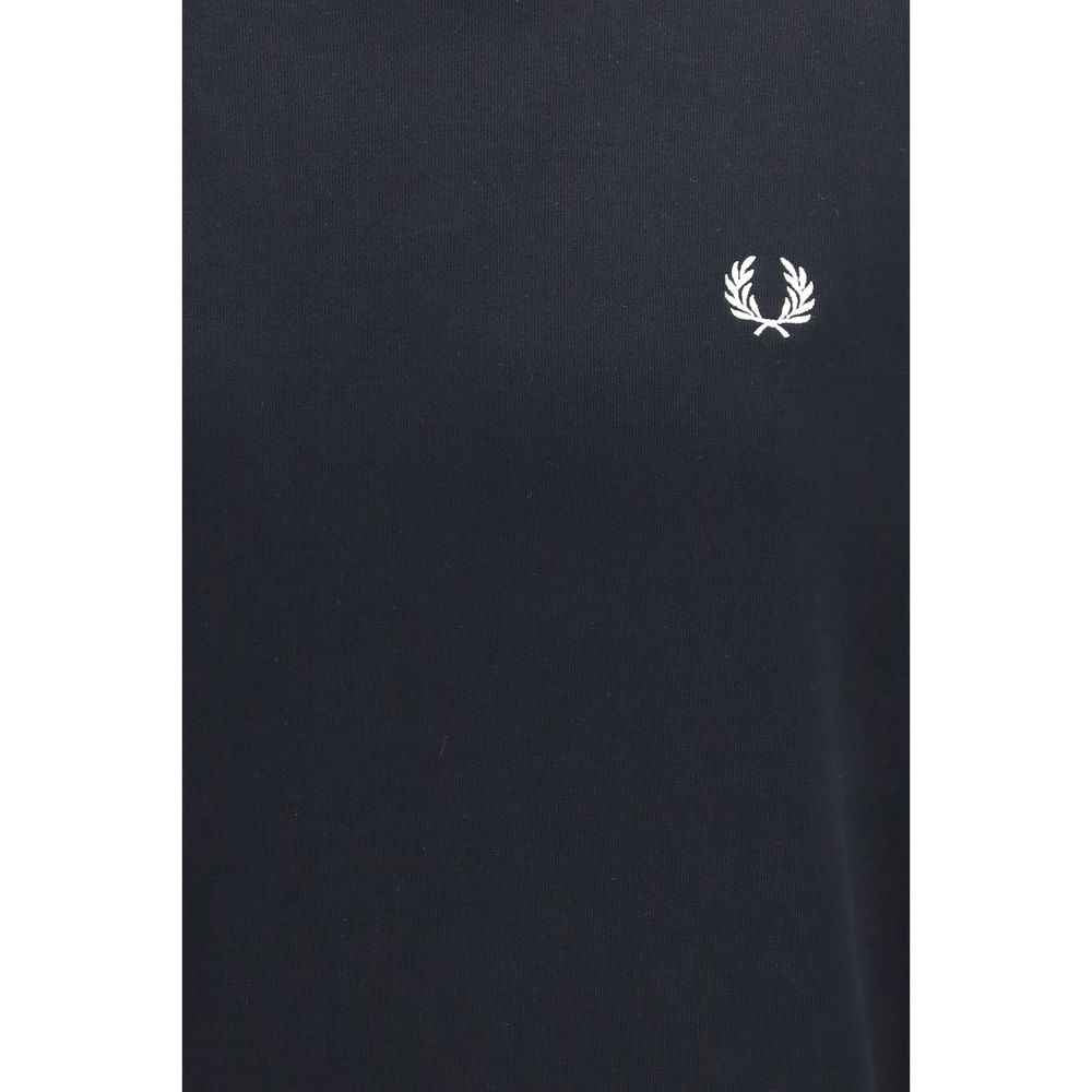 Fred Perry Black Cotton Sweatshirt