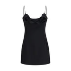 Magda Butrym Black Wool Oves Aries Casual Dress