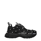 Versace Black Fabric Sneakers