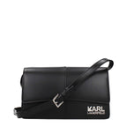 Karl Lagerfeld Black Polyethylene Crossbody Bag