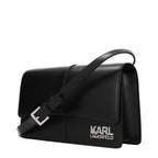 Karl Lagerfeld Black Polyethylene Crossbody Bag
