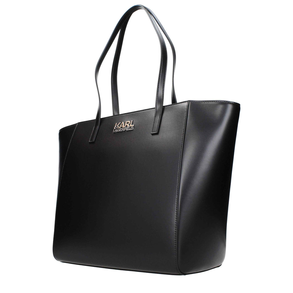 Karl Lagerfeld Black Polyethylene Shoulder Bag