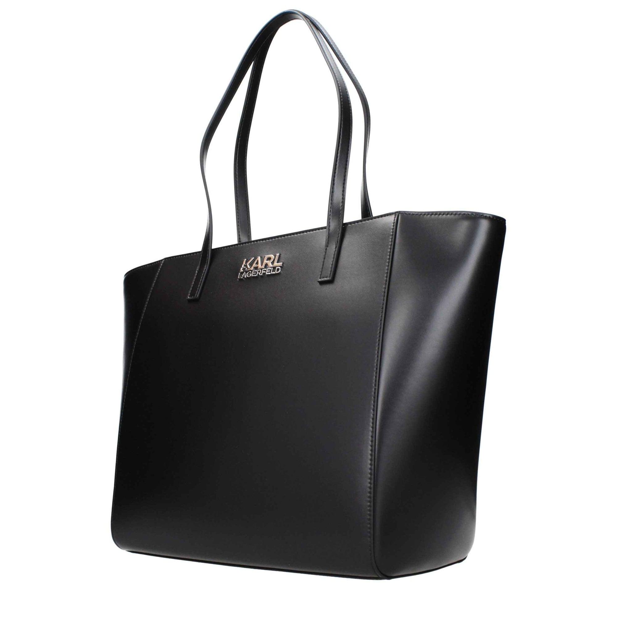 Karl Lagerfeld Black Polyethylene Shoulder Bag