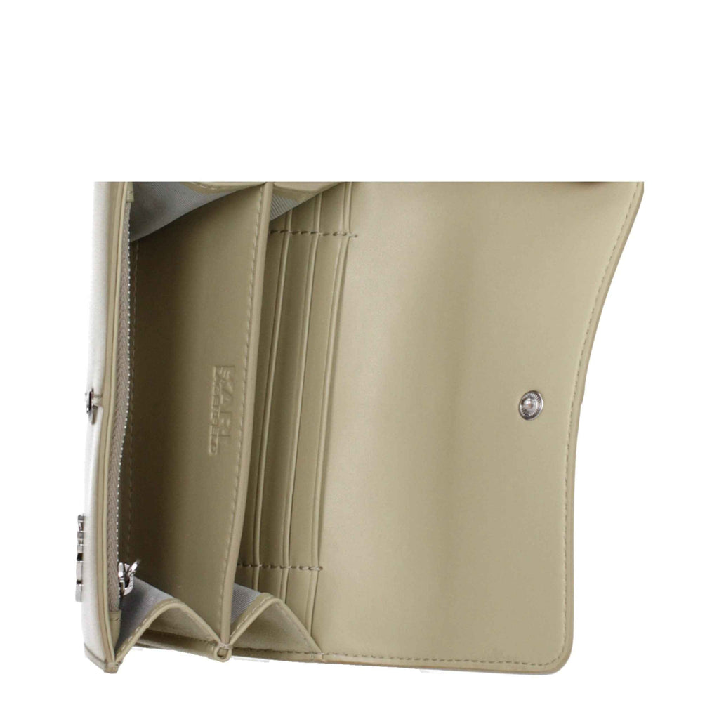 Karl Lagerfeld Green Polyethylene Wallet