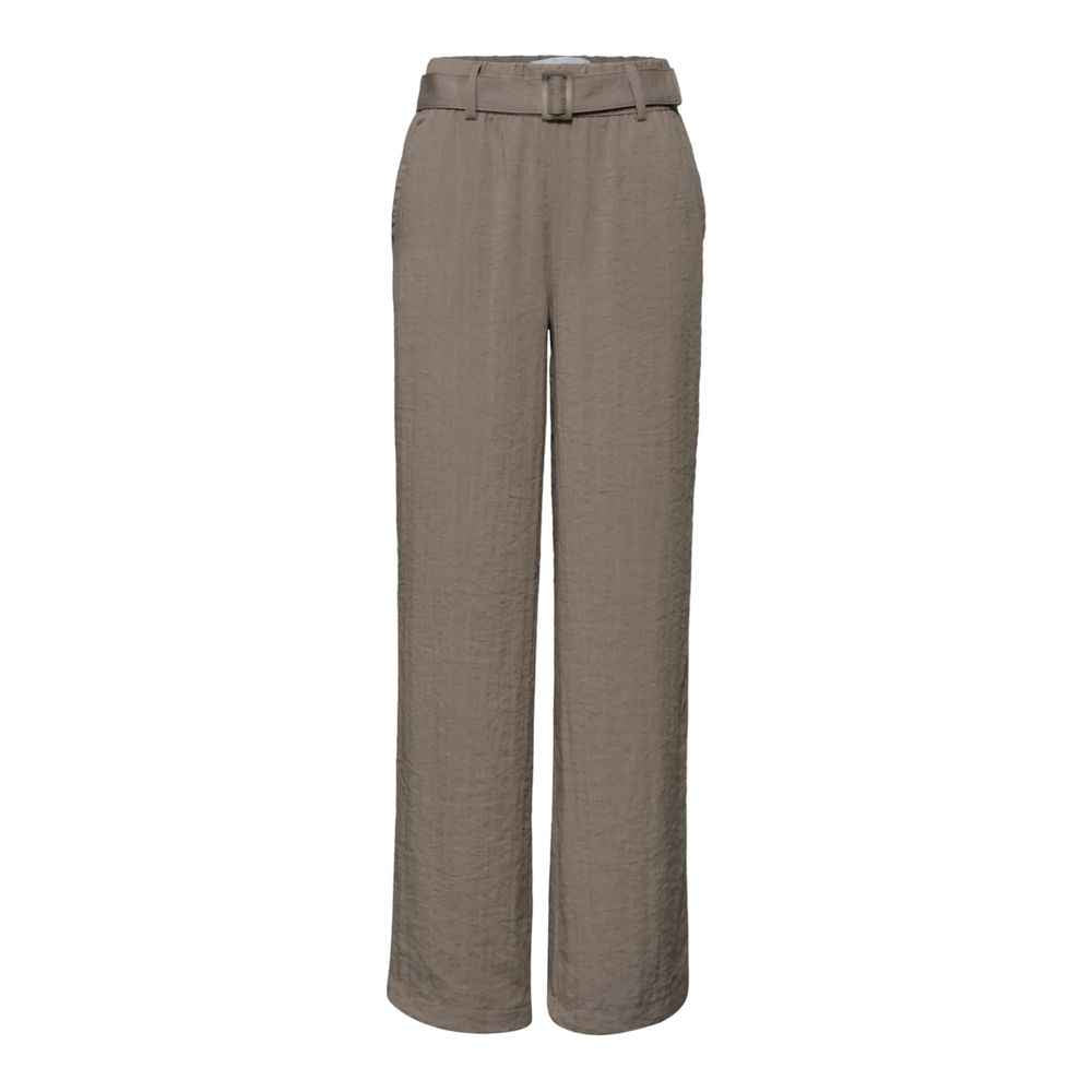 Street One Beige Viscose Casual Pants