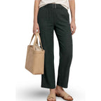 Street One Black Viscose Casual Pants