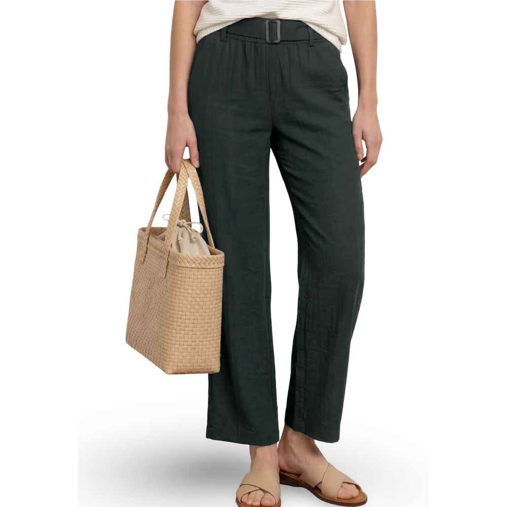Street One Black Viscose Casual Pants