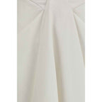 Givenchy White Wool Oves Aries Long Skirt