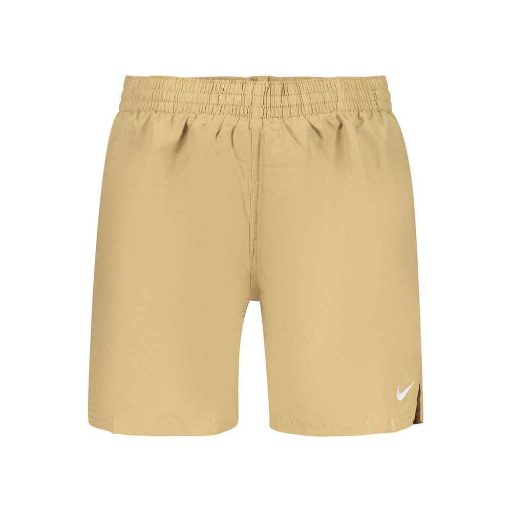 Nike Beige Polyster Men Boxer