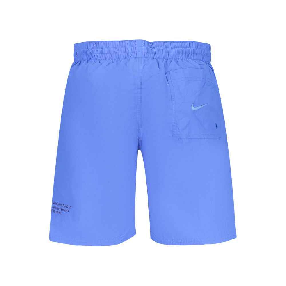 Nike Blu Poliestere Uomo Shorts