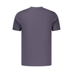 Coveri Moving Blue Cotton Men's T-Shirt
