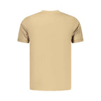 Coveri Moving Brown Cotton Men's Shirt