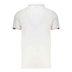 Lotto White Polyester Men's Polo Shirt