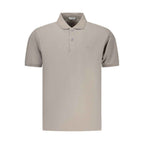 Coveri Moving Gray Cotton Men's Polo Shirt