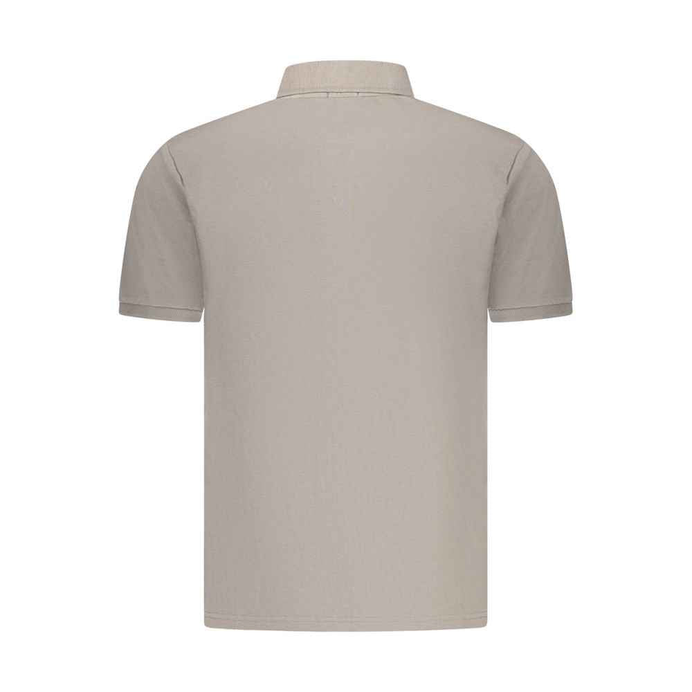 Coveri Moving Gray Cotton Men's Polo Shirt