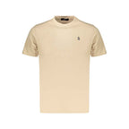 Marina Yachting Beige Cotton Men's T-Shirt
