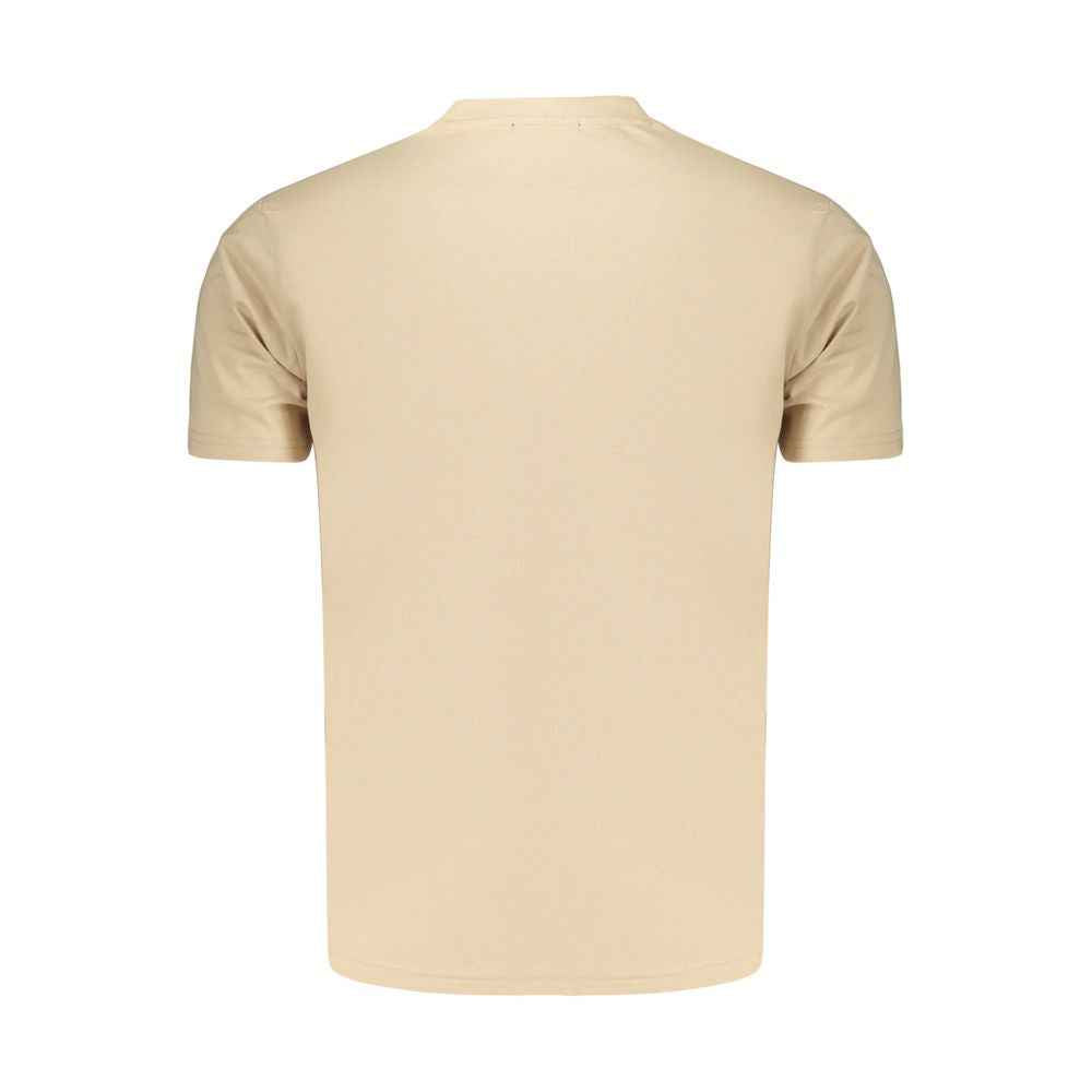 Marina Yachting Beige Cotton Men's T-Shirt