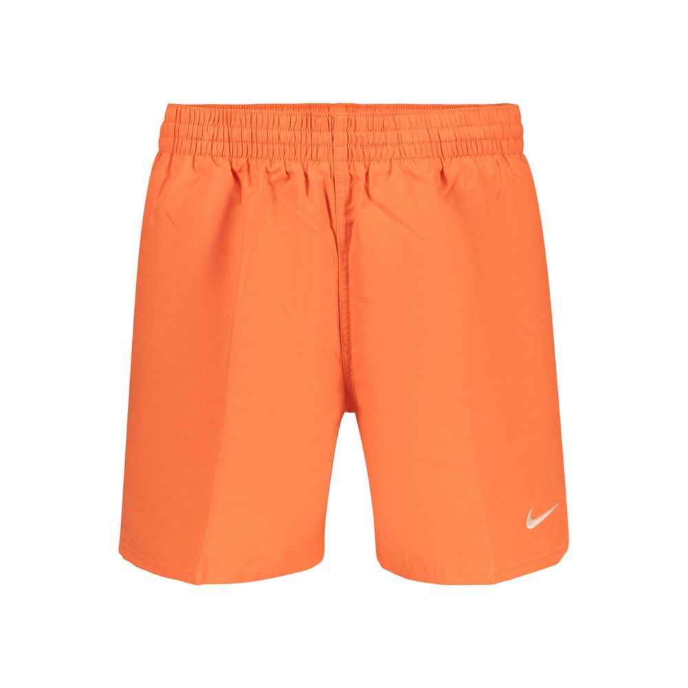 Nike Orange Polyester Men's Swimwear Shorts