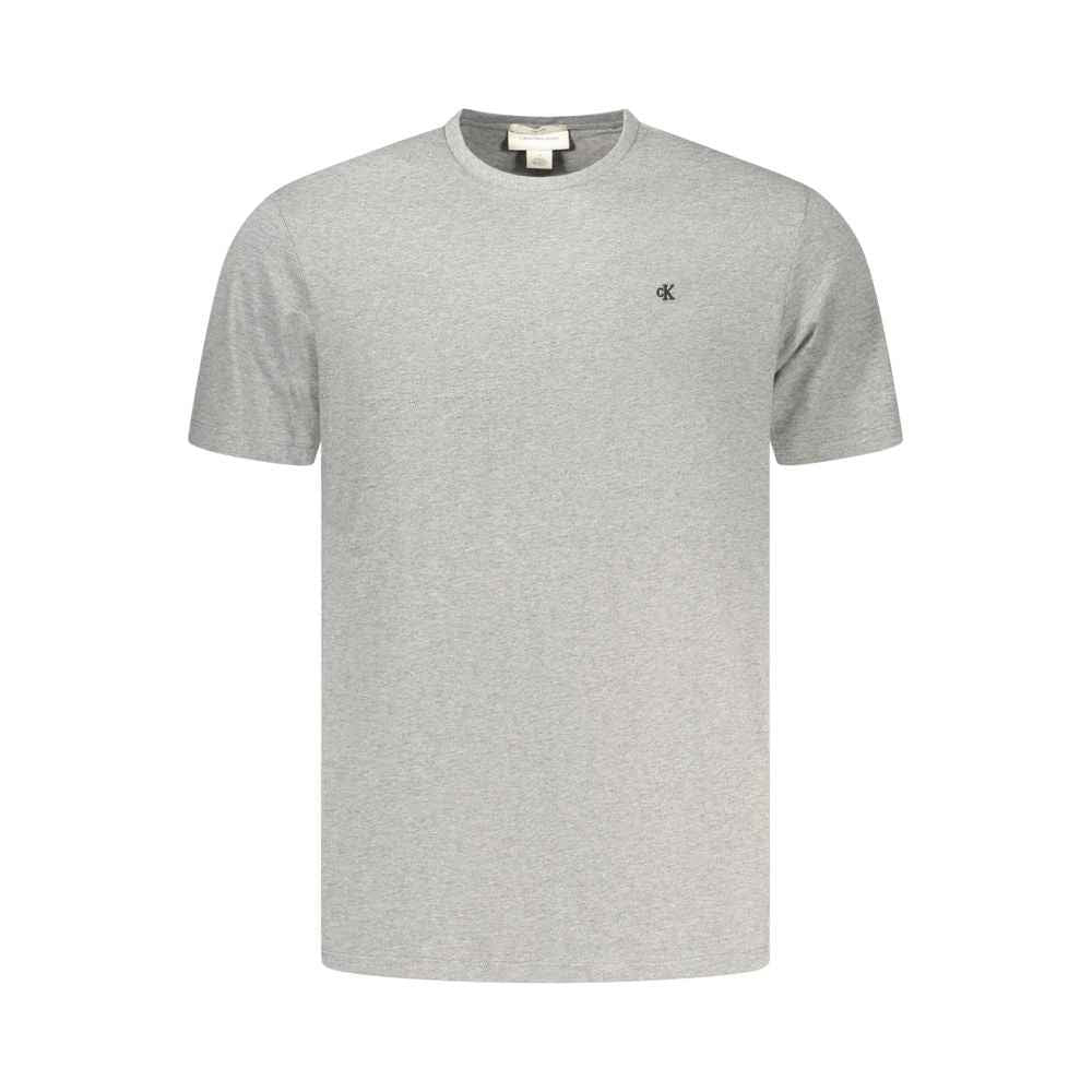Calvin Klein Gray Cotton Men's T-Shirt