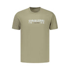 Calvin Klein Green Cotton Men's T-Shirt