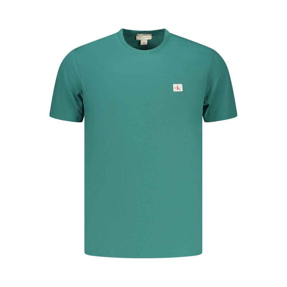 Calvin Klein Green Cotton Men's T-Shirt
