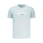 Calvin Klein Azzurro Cotton Men's T-Shirt