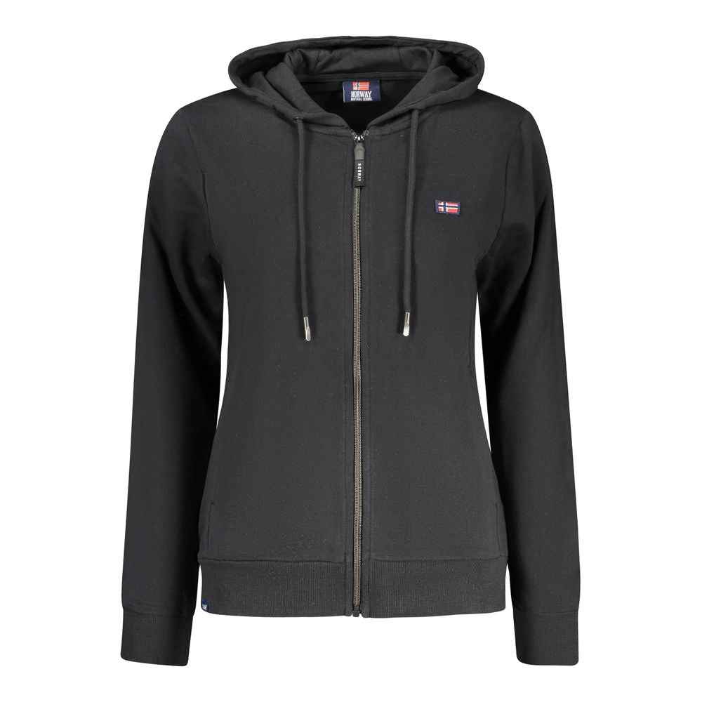 Norway 1963 Black Cotton Women's Sweatshirt
