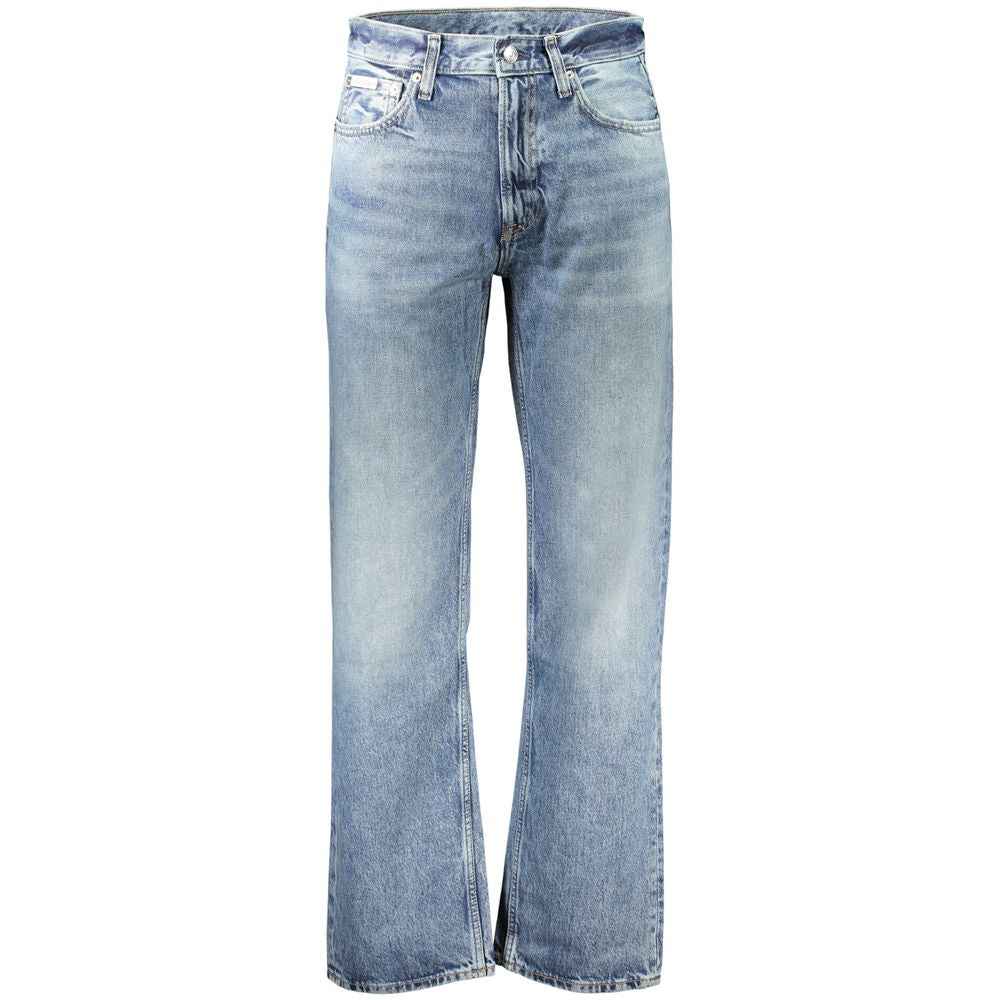 Calvin Klein Blue Cotton Men's Jeans