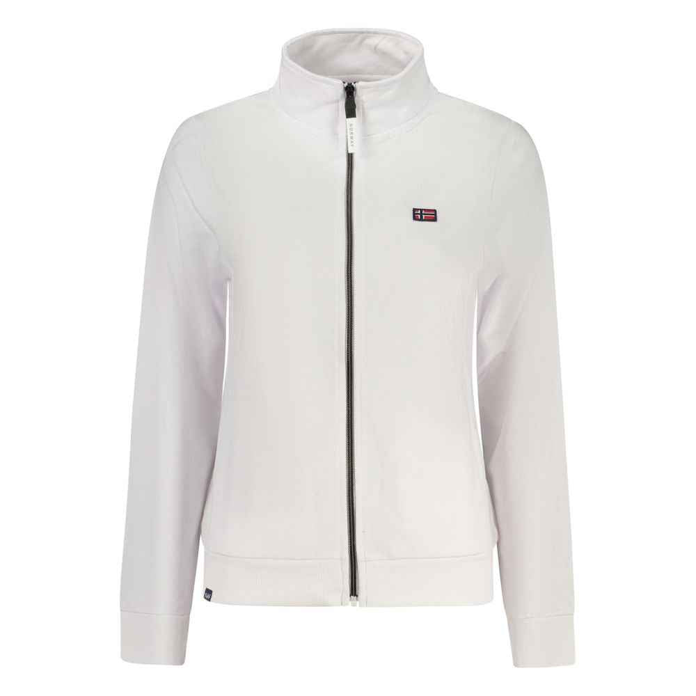 Norway 1963 White Cotton Women's Sweatshirt