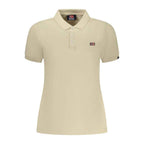 Norway 1963 Beige Cotton Womens Polo