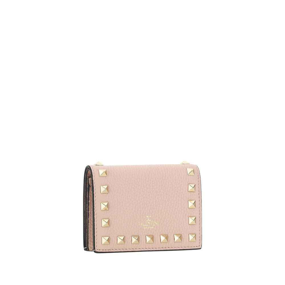 Valentino Garavani Multicolor Calf Leather Bos Taurus Wallet