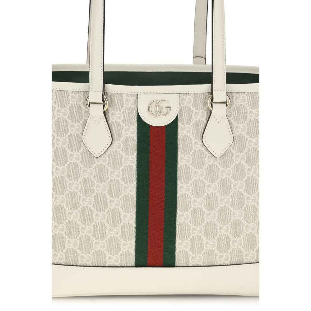 Gucci White Polyethylene Handbag