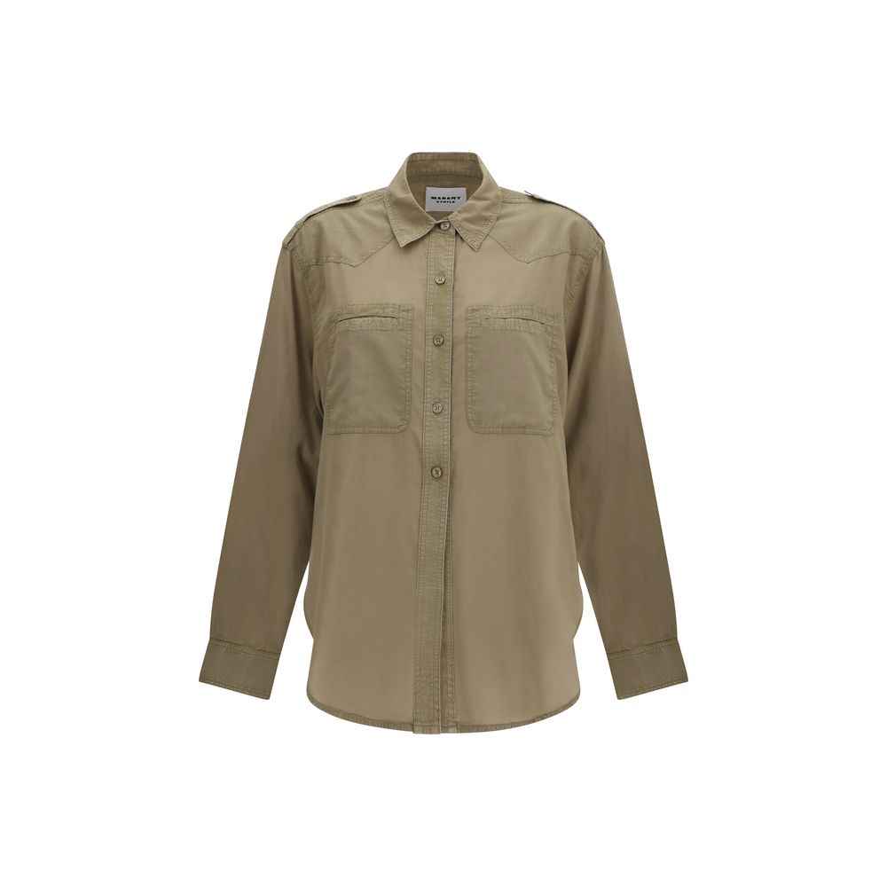 Marant Etoile Bicolor Cotton Shirt