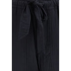 Marant Etoile Black Viscose Casual Pants