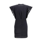Marant Etoile Black Cotton Casual Dress