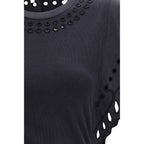 Marant Etoile Black Cotton Casual Dress