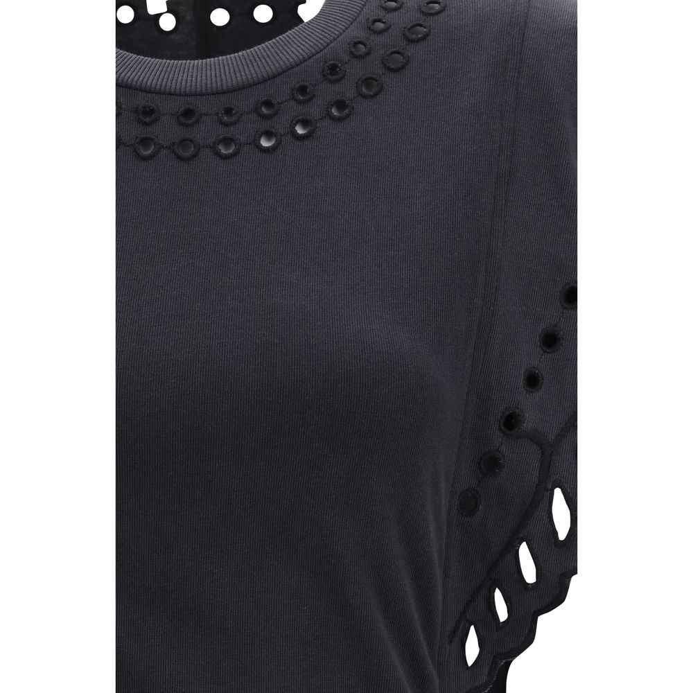 Marant Etoile Black Cotton Casual Dress