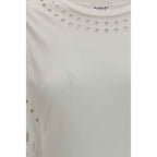 Marant Etoile White Cotton Casual Dress