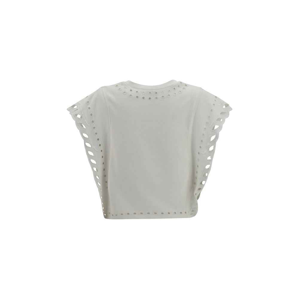 Marant Etoile White Cotton T-Shirt