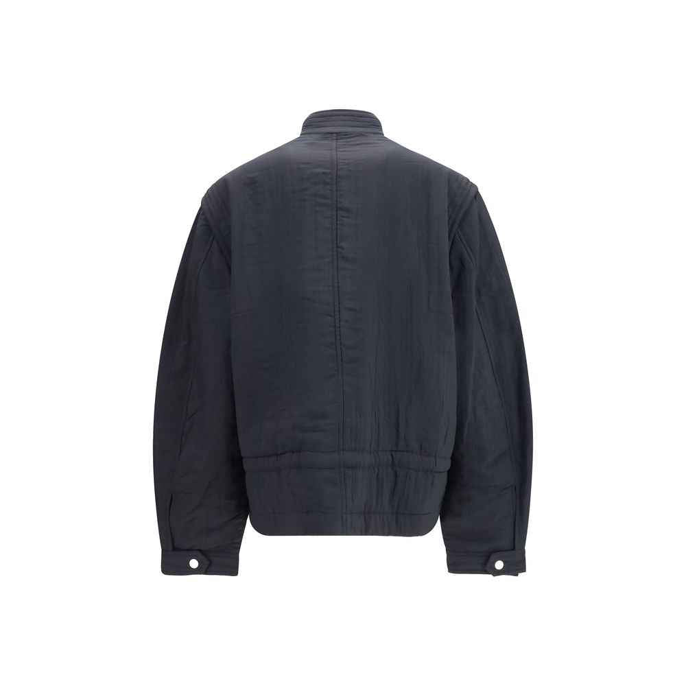 Marant Etoile Black Modal Full-Length Jacket