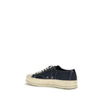 Premiata Blue Calf Leather Bos Taurus Low Top Sneakers