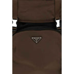 Prada Brown Recycled Polyamide Backpack