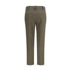Brunello Cucinelli Bicolor Cotton Dress Pants