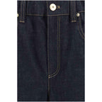 Brunello Cucinelli Blue Cotton Jeans Denim