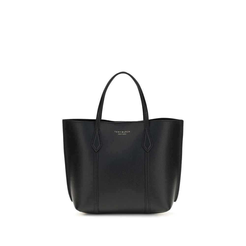 Tory Burch Black Calf Leather Bos Taurus Handbag