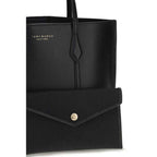 Tory Burch Black Calf Leather Bos Taurus Handbag